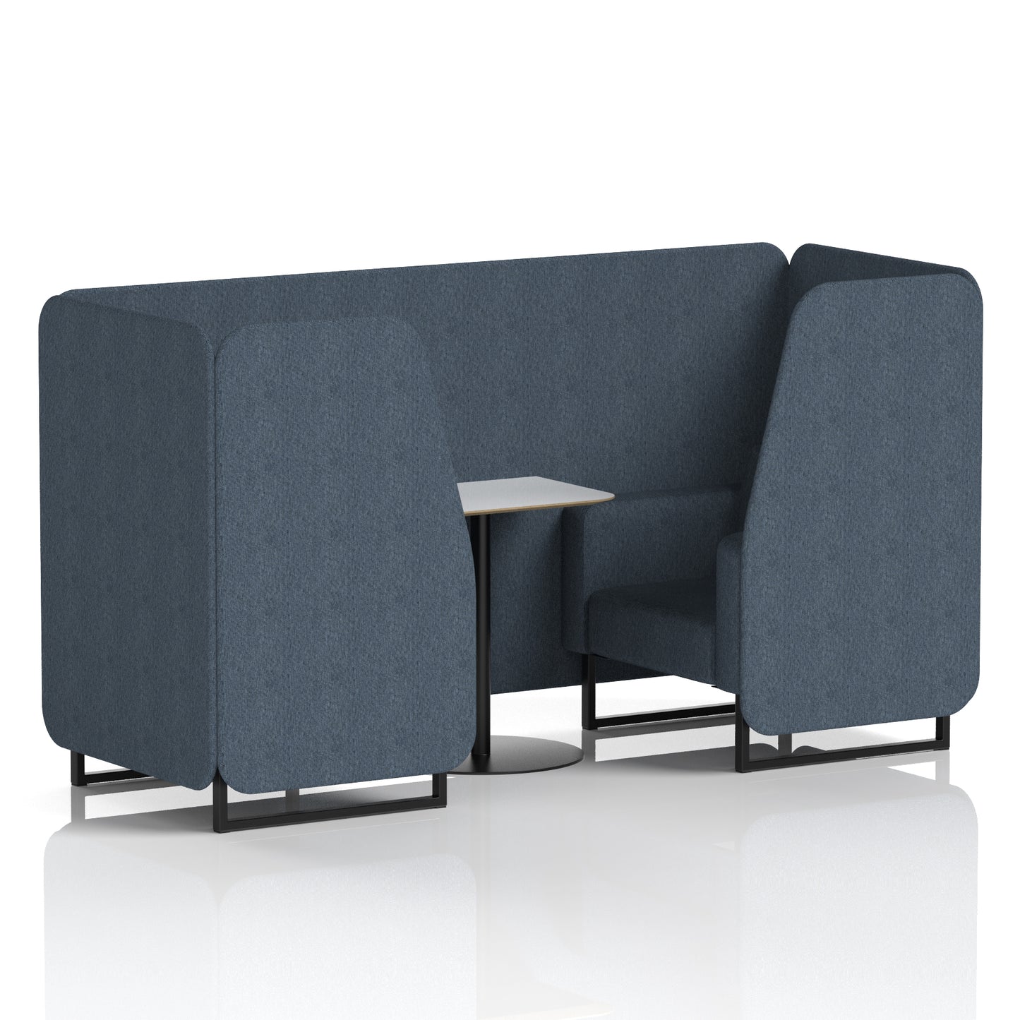 Brixworth Booth With White Table In Single Tone (Part 1)
