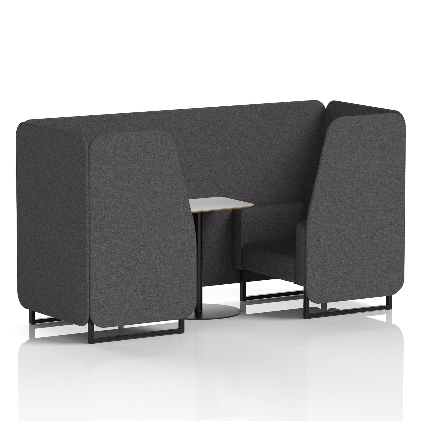 Brixworth Booth With White Table In Single Tone (Part 1)