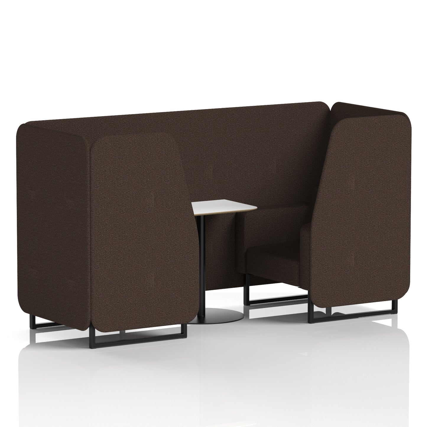 Brixworth Booth With White Table In Single Tone (Part 1)