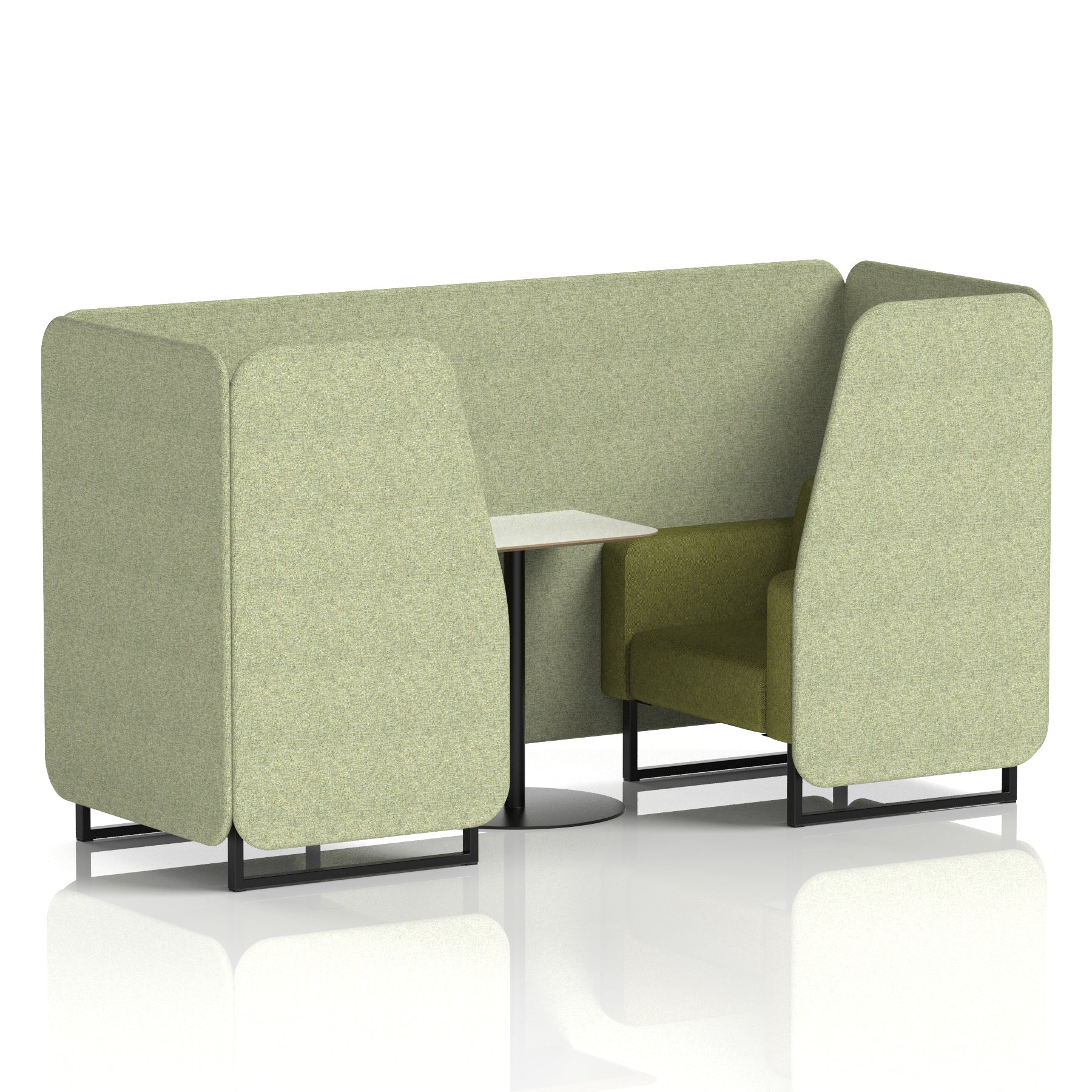 Brixworth Booth With White Table In Two Tone (Part 1)