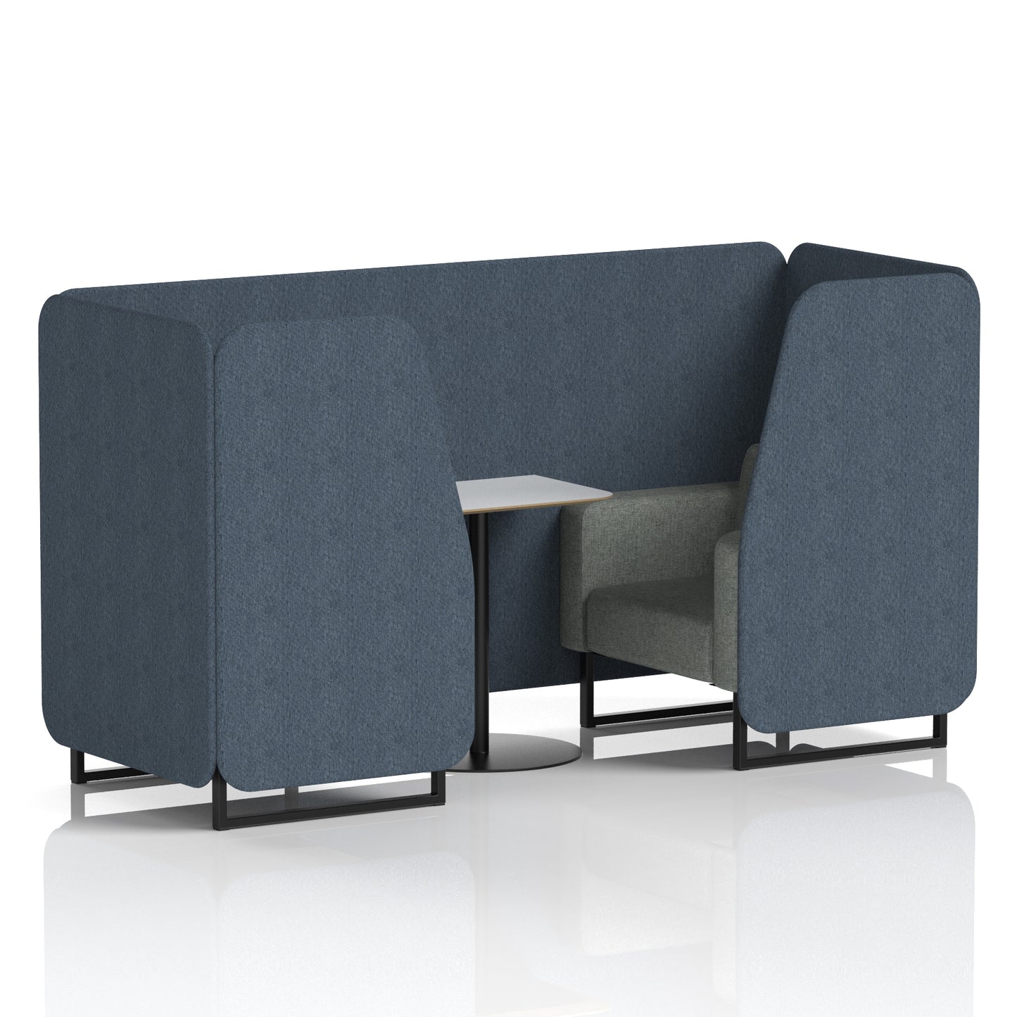 Brixworth Booth With White Table In Two Tone (Part 1)