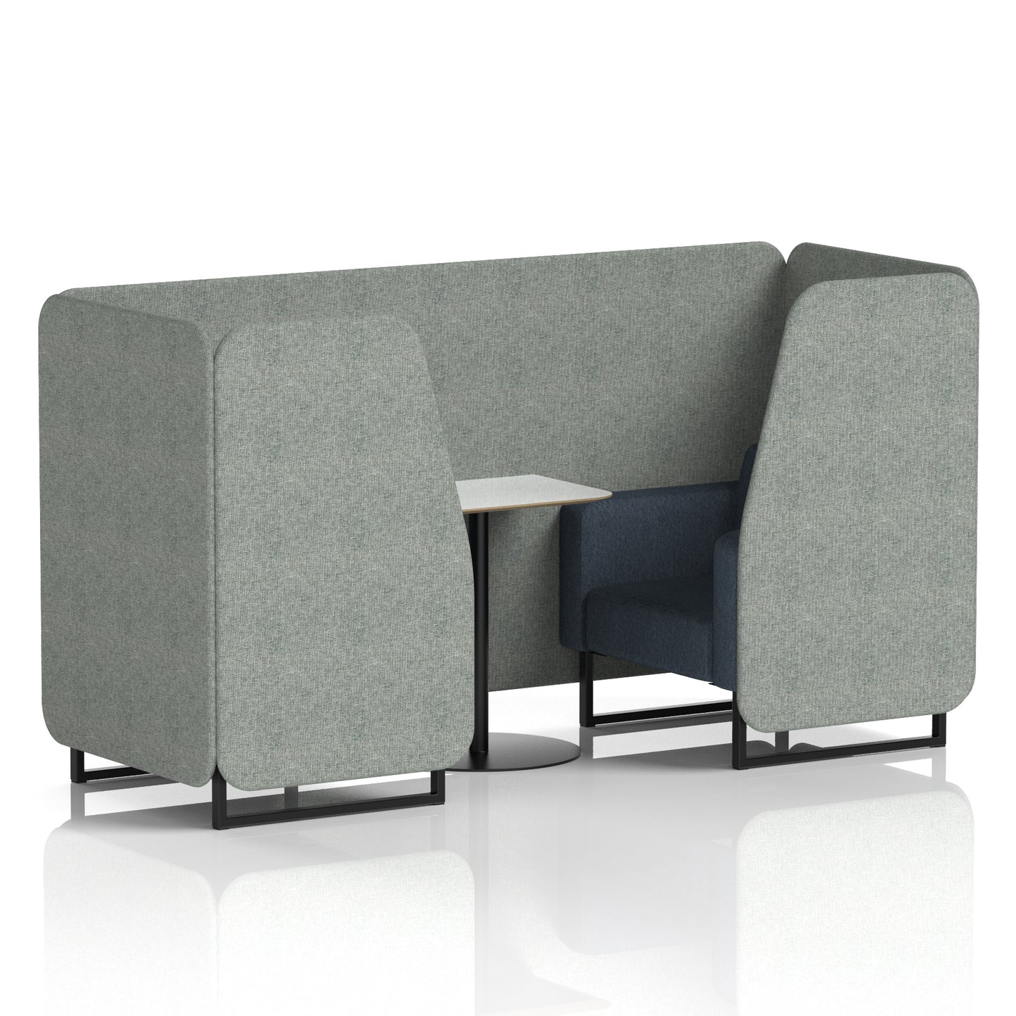 Brixworth Booth With White Table In Two Tone (Part 1)