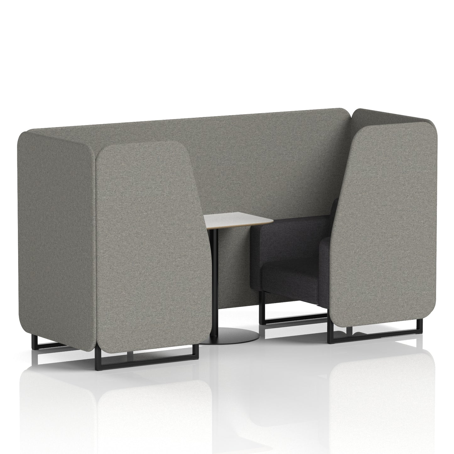 Brixworth Booth With White Table In Two Tone (Part 1)