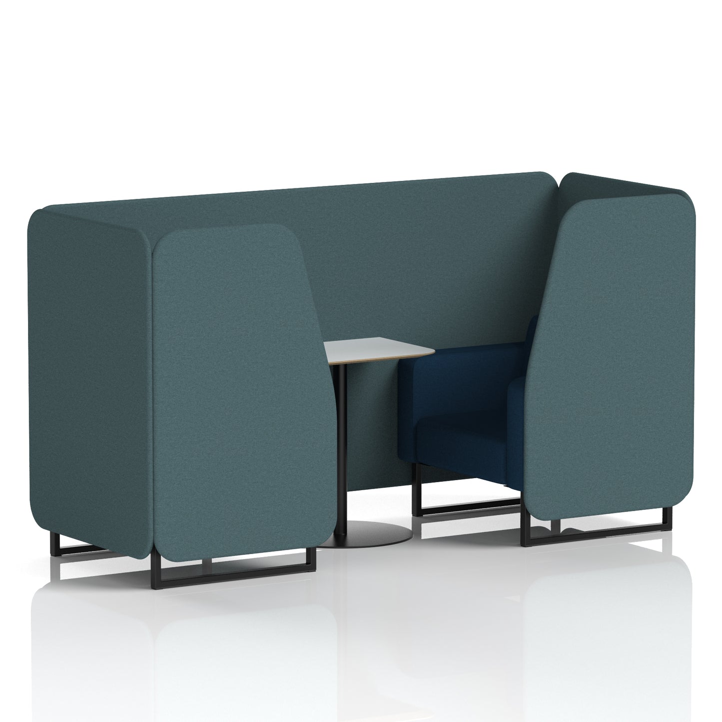 Brixworth Booth With White Table In Two Tone (Part 1)