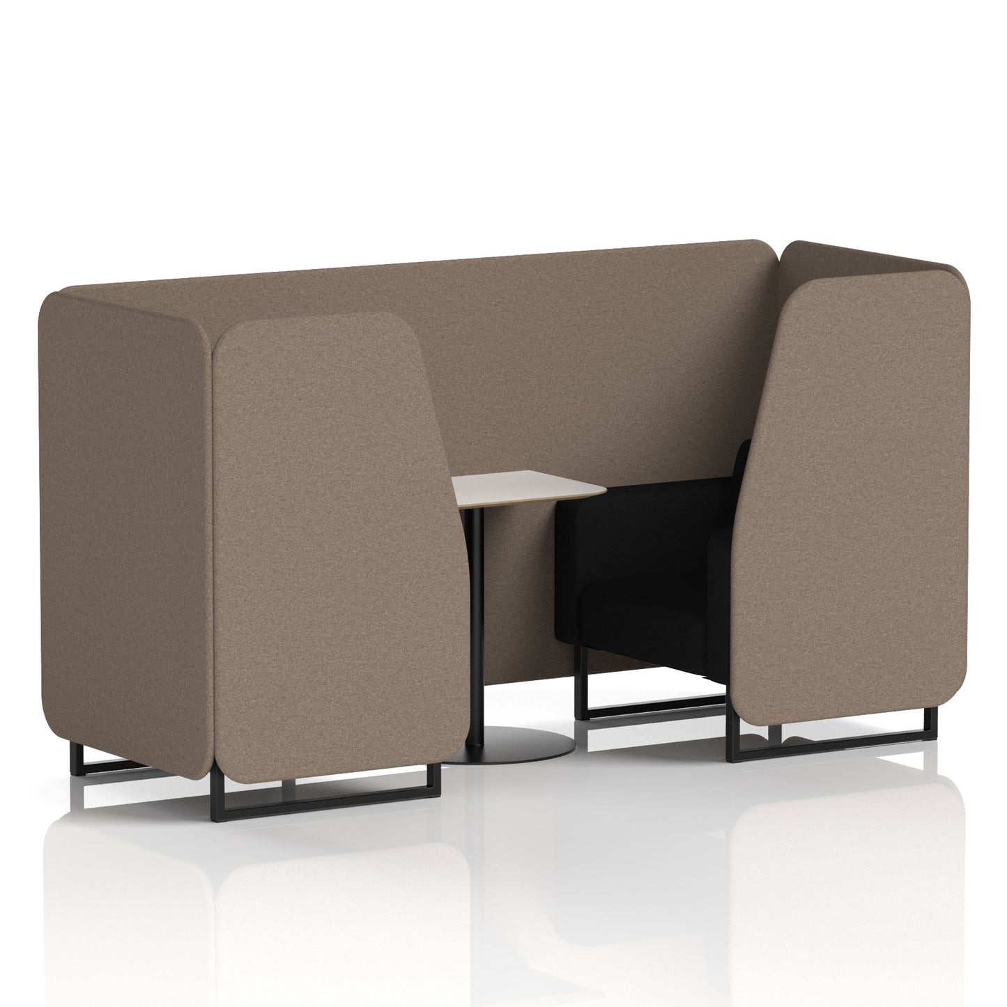 Brixworth Booth With White Table In Two Tone (Part 1)