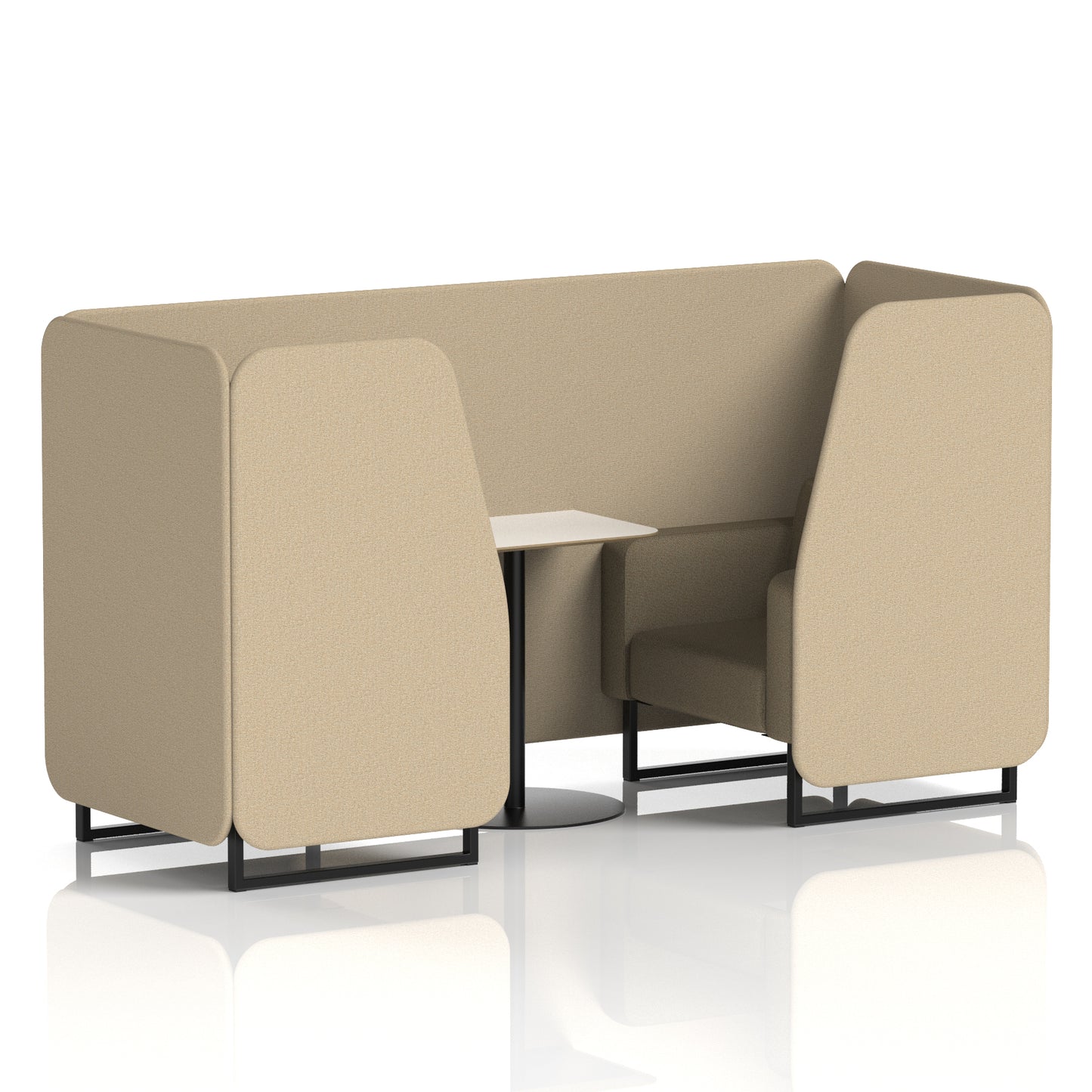 Brixworth Booth With White Table In Two Tone (Part 1)