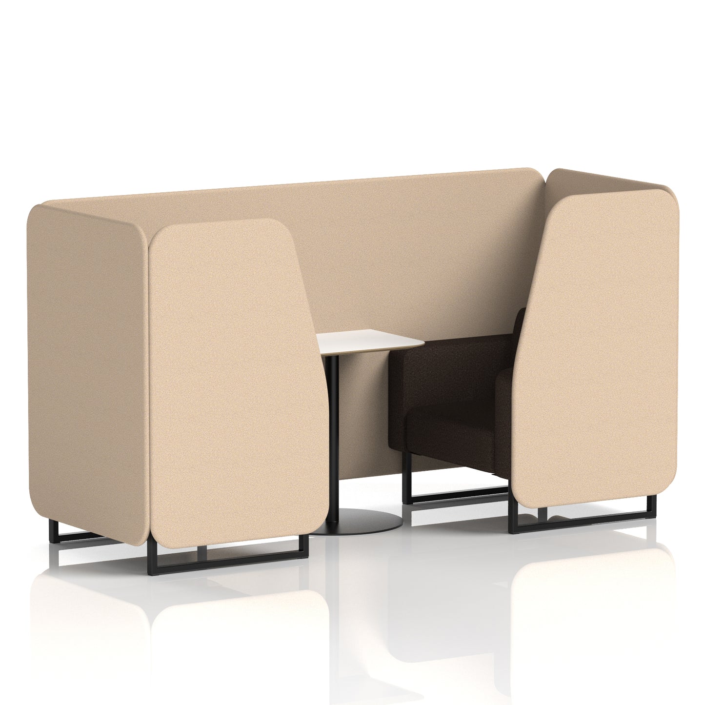 Brixworth Booth With White Table In Two Tone (Part 1)
