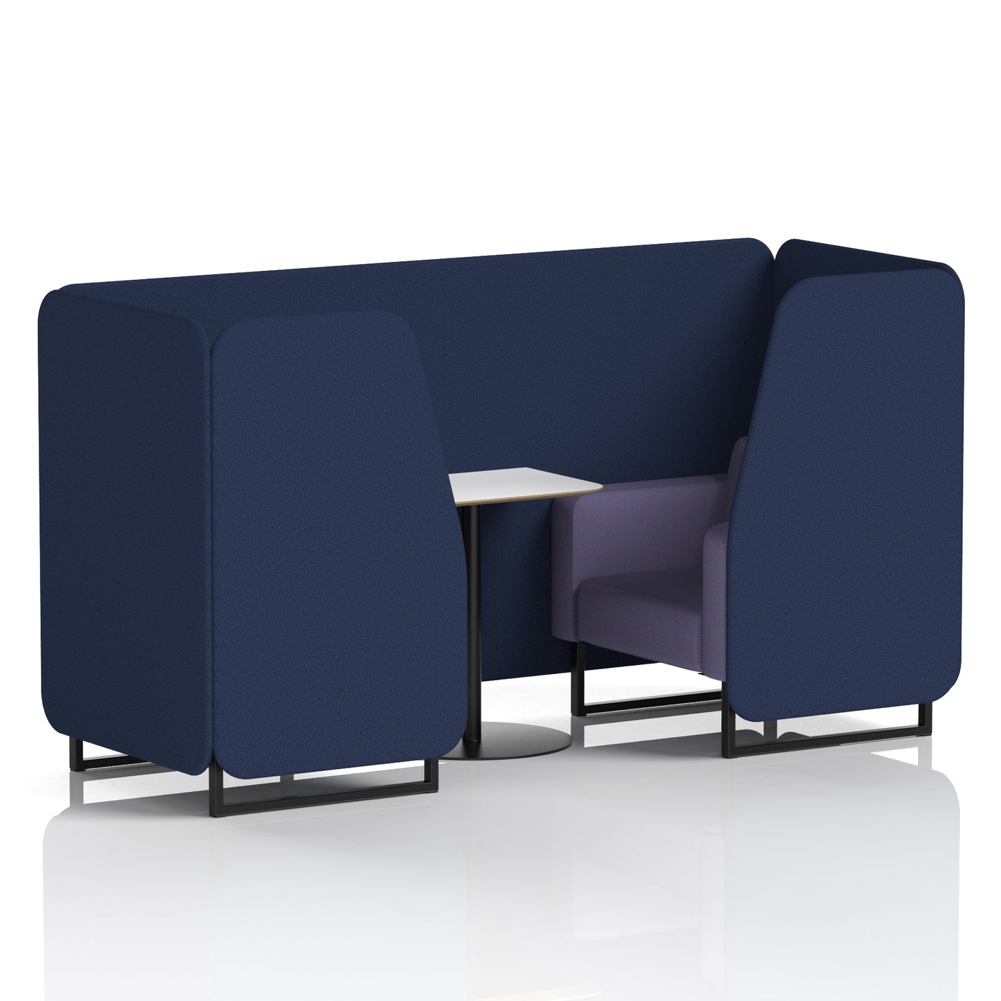 Brixworth Booth With White Table In Two Tone (Part 1)