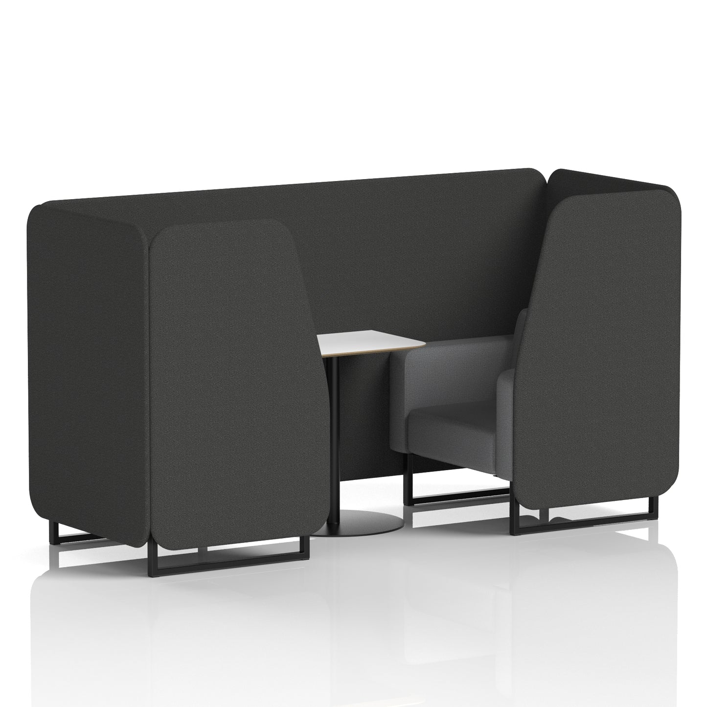Brixworth Booth With White Table In Two Tone (Part 1)