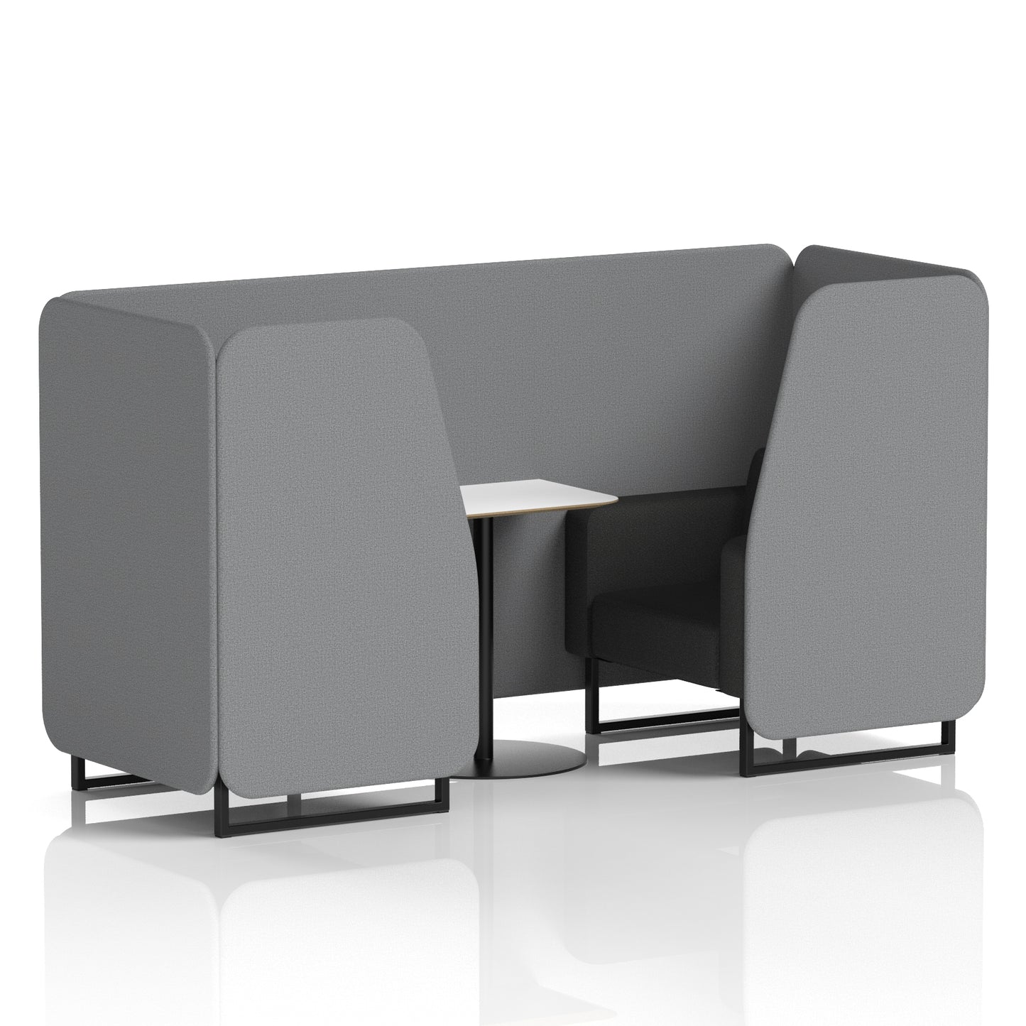 Brixworth Booth With White Table In Two Tone (Part 1)