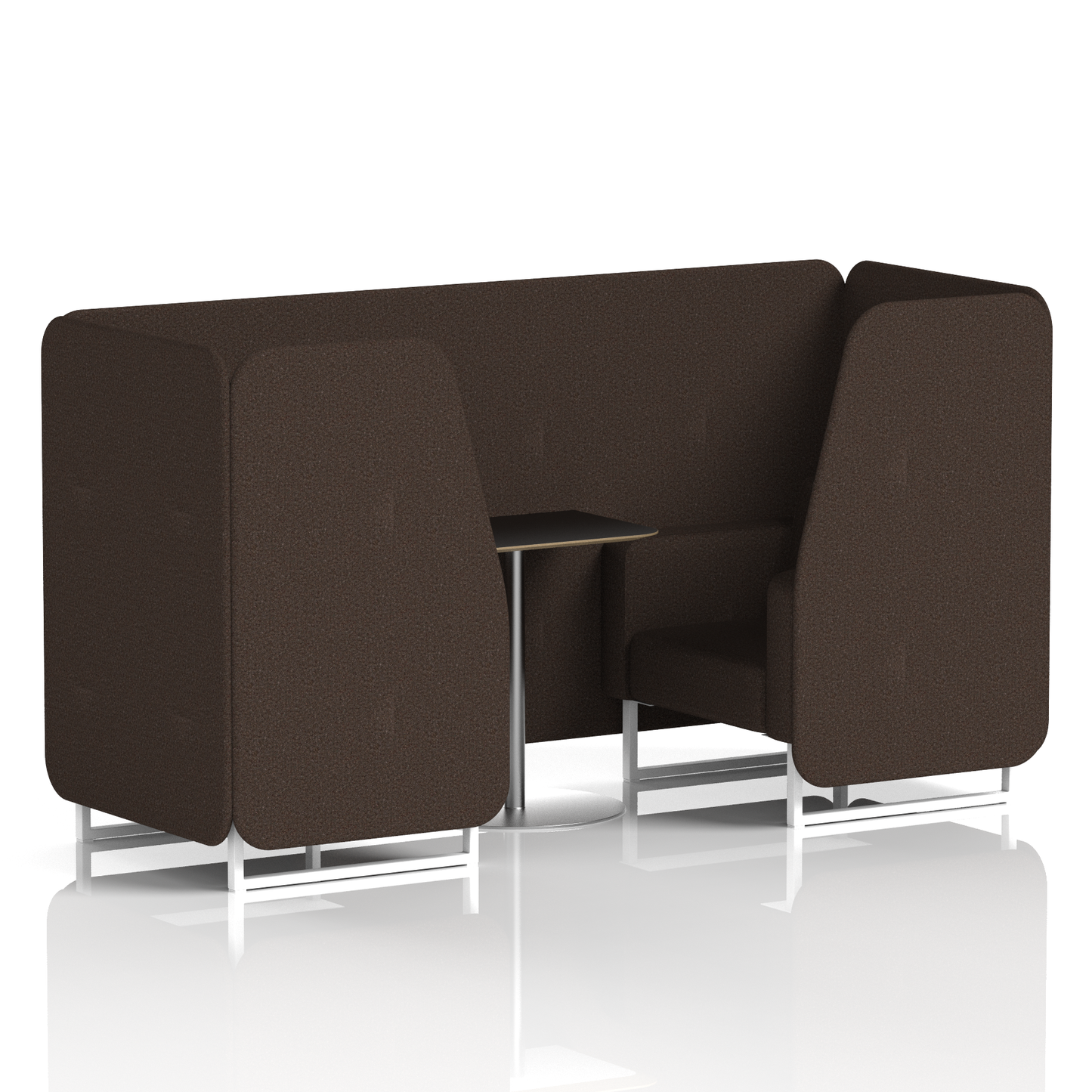 Brixworth Booth With Black Table In Single Tone (Part 2)