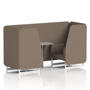 Brixworth Booth With Grey Table In Single Tone (Part 2)