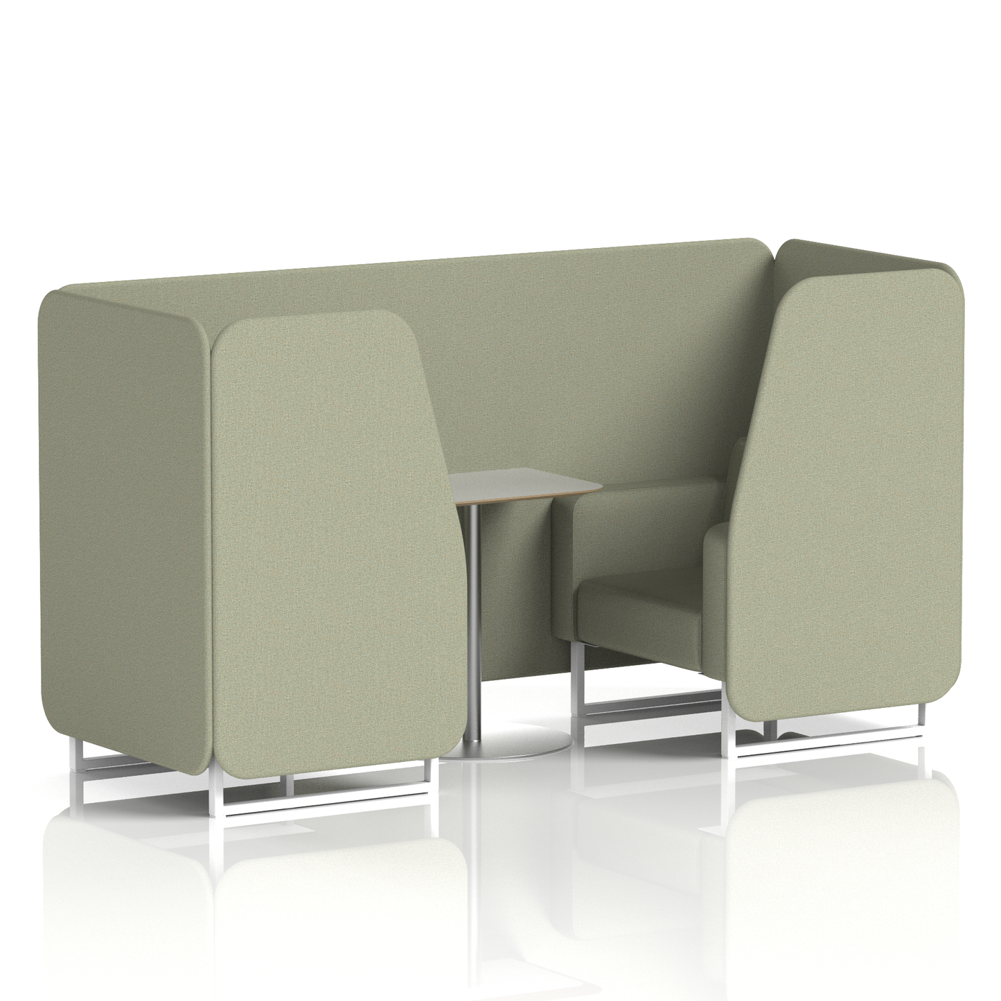 Brixworth Booth With Grey Table In Single Tone (Part 2)