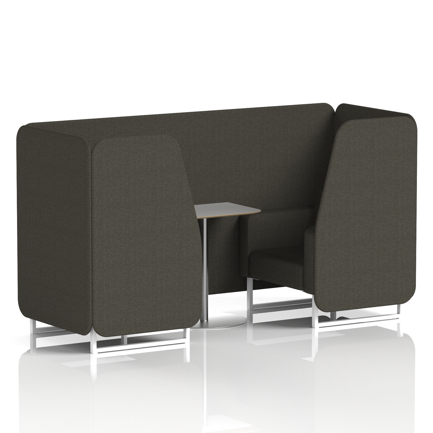 Brixworth Booth With Grey Table In Single Tone (Part 2)