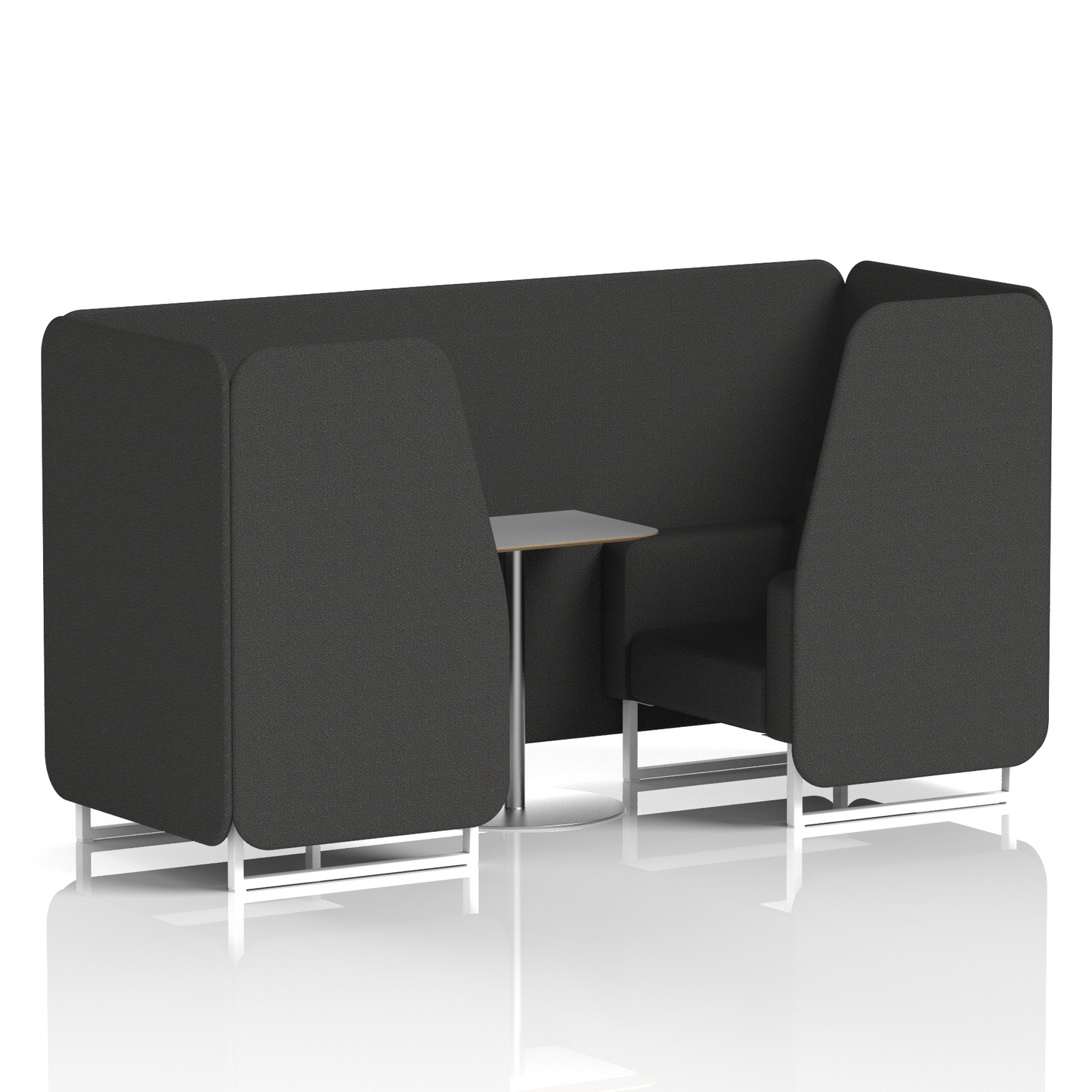 Brixworth Booth With Grey Table In Single Tone (Part 2)