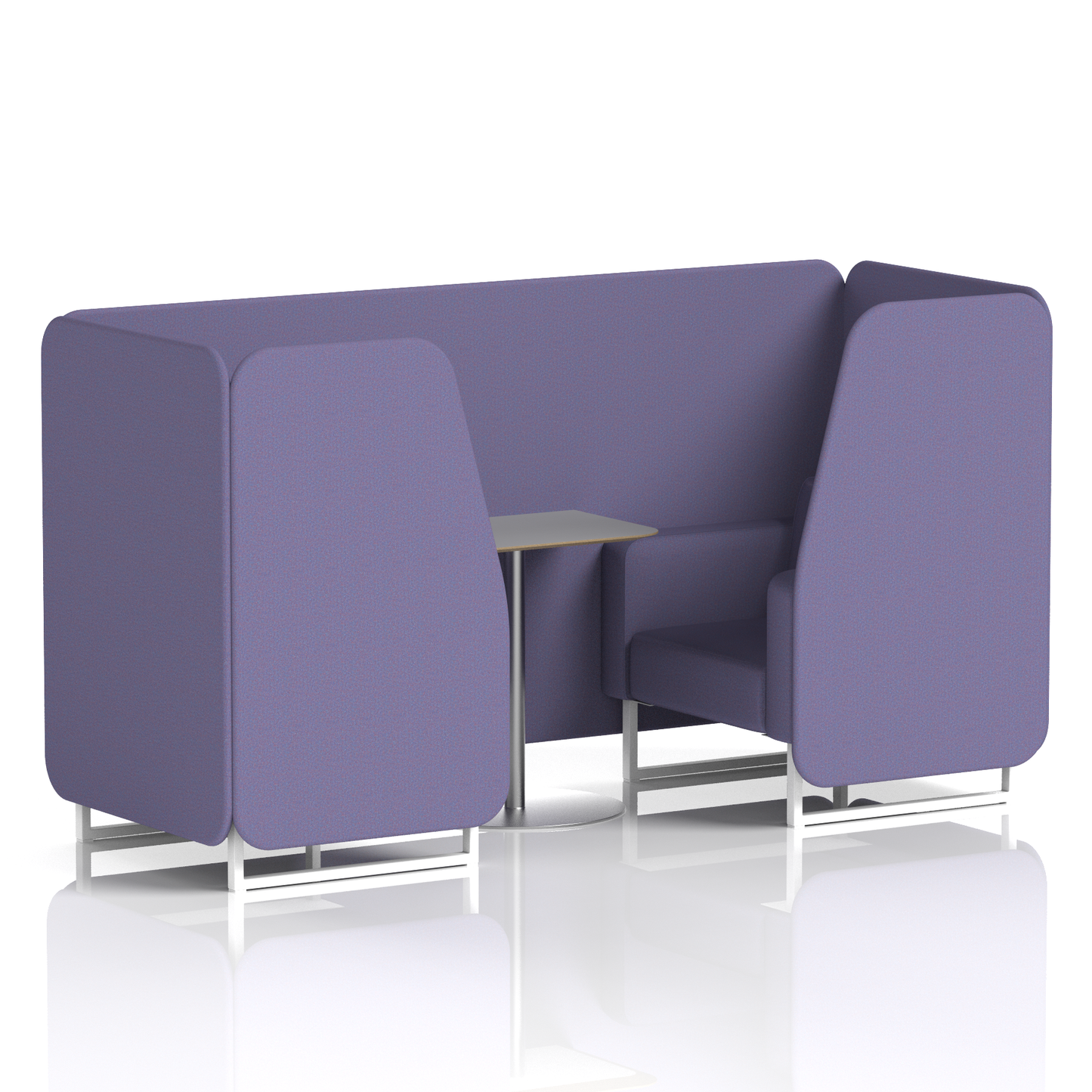 Brixworth Booth With Grey Table In Single Tone (Part 2)