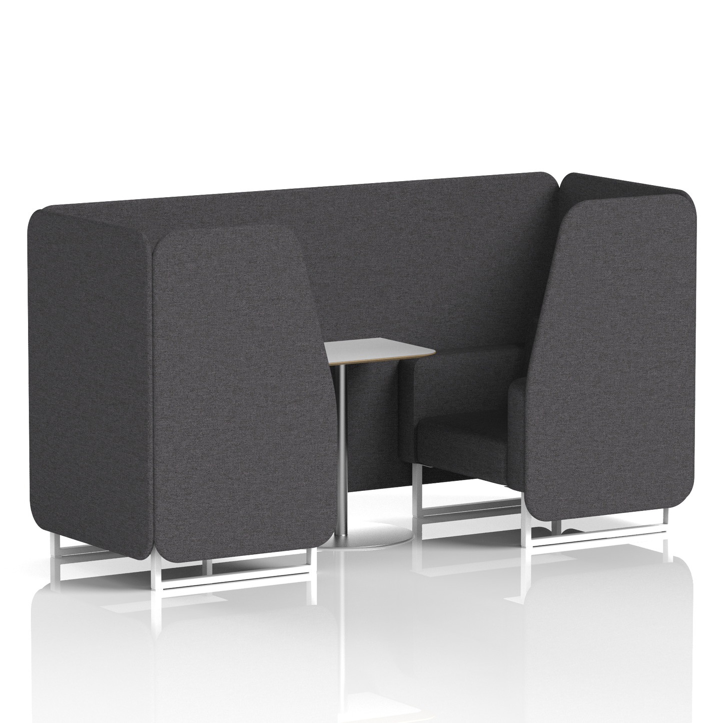 Brixworth Booth With White Table In Single Tone (Part 1)