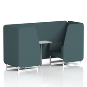 Brixworth Booth With White Table In Single Tone (Part 2)