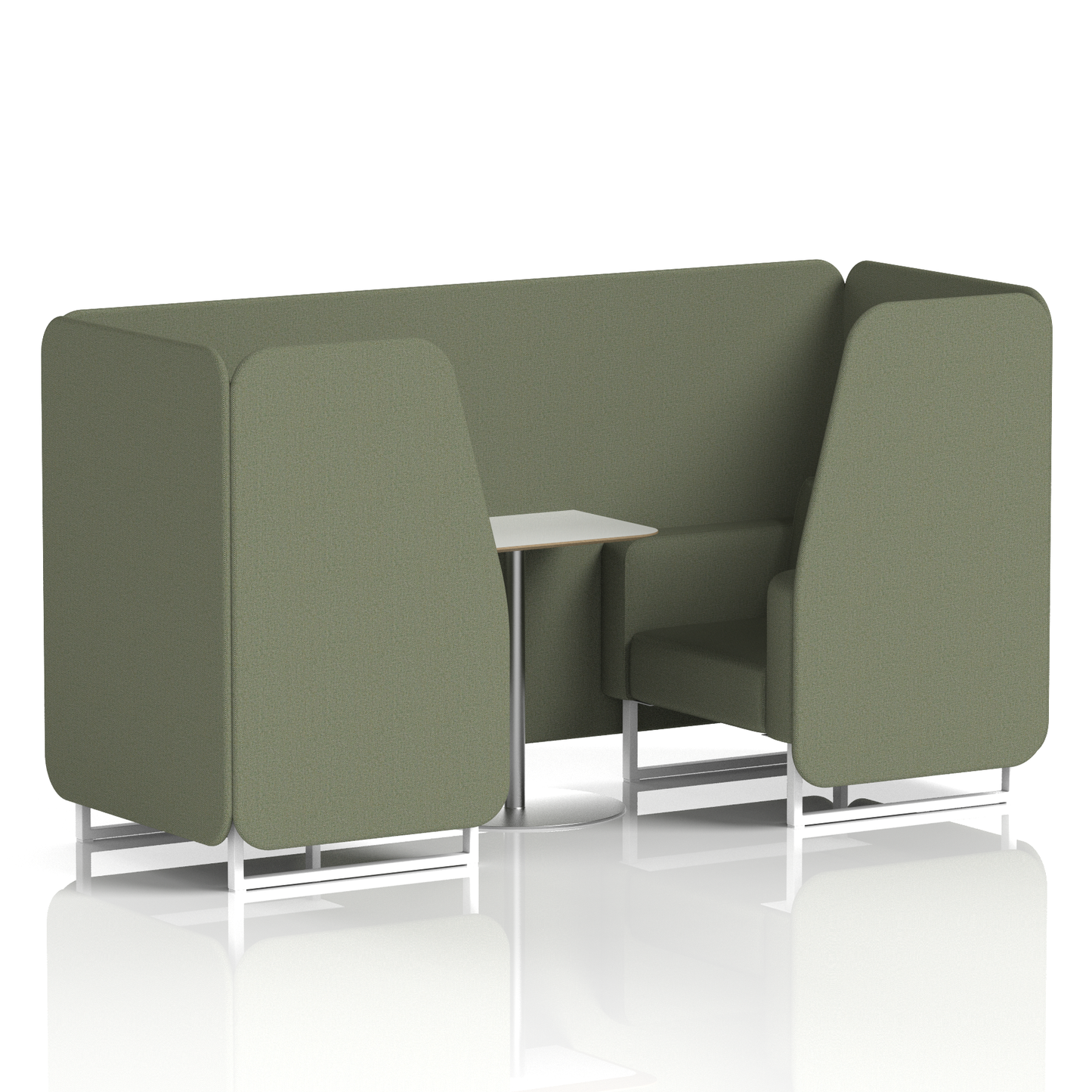 Brixworth Booth With White Table In Single Tone (Part 2)