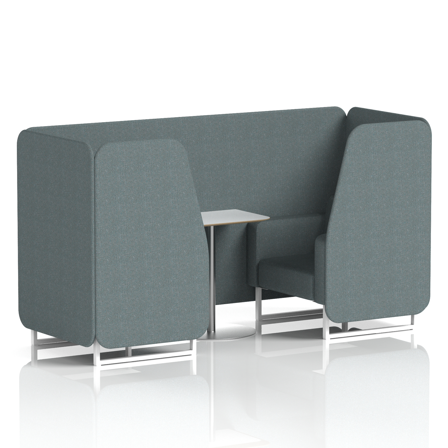 Brixworth Booth With White Table In Single Tone (Part 2)