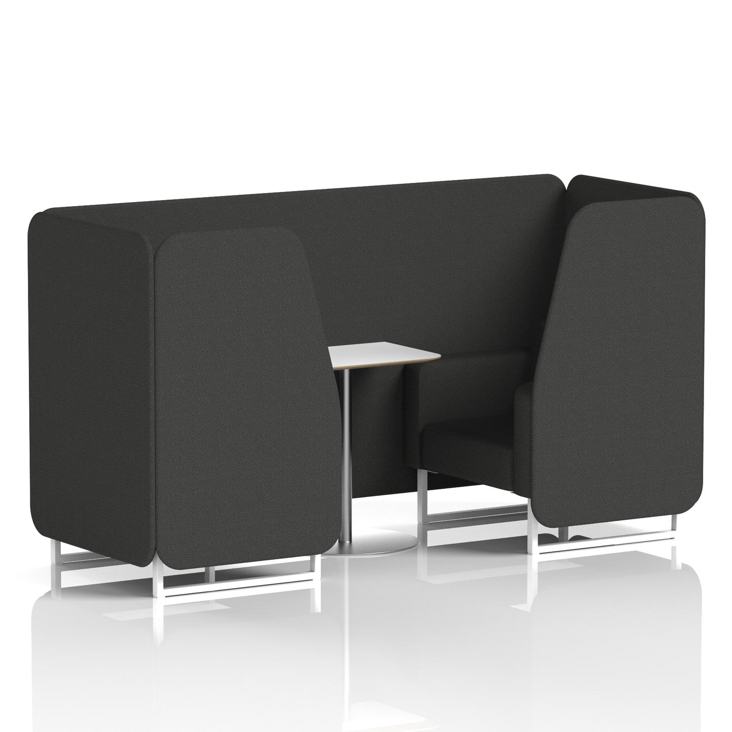 Brixworth Booth With White Table In Single Tone (Part 2)