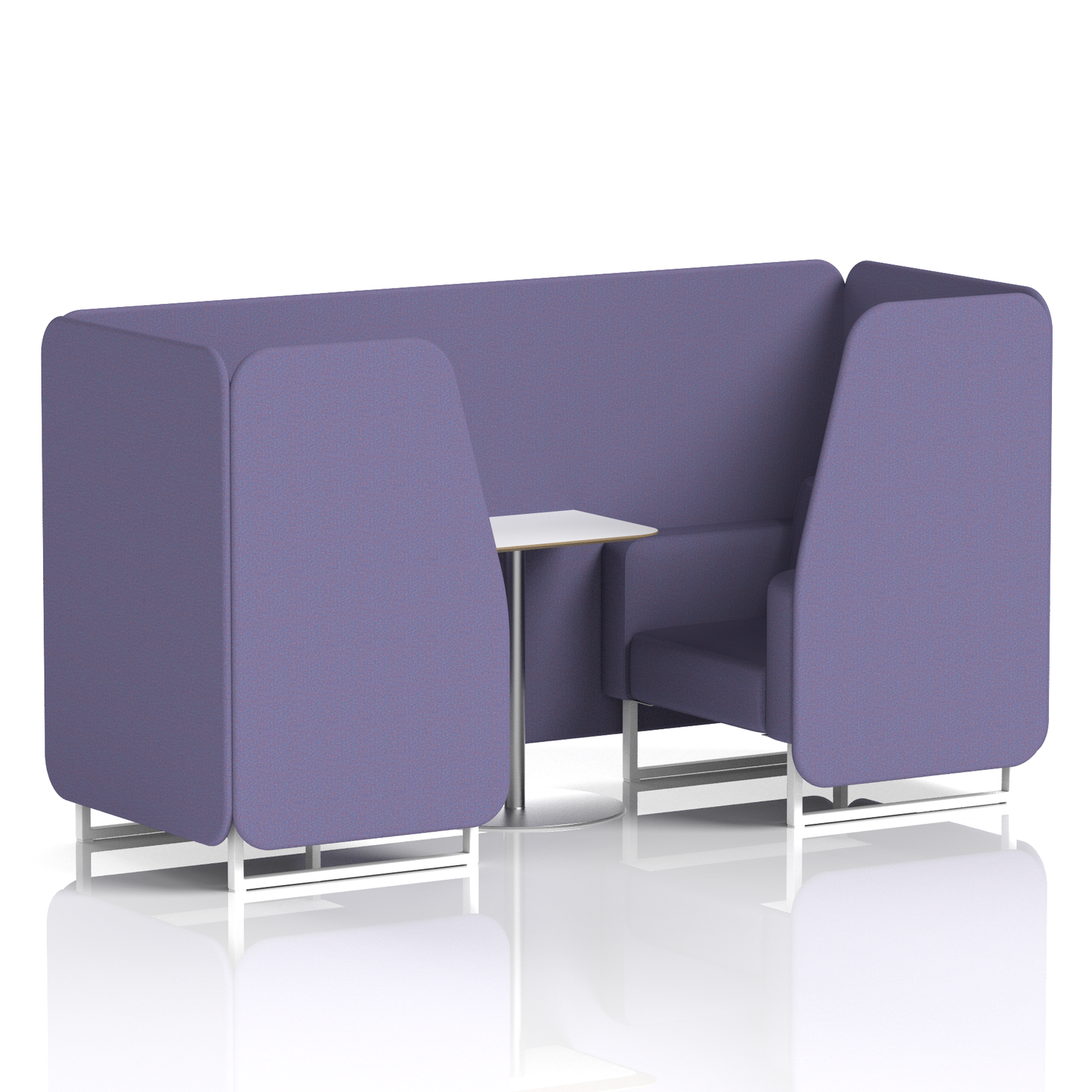 Brixworth Booth With White Table In Single Tone (Part 2)