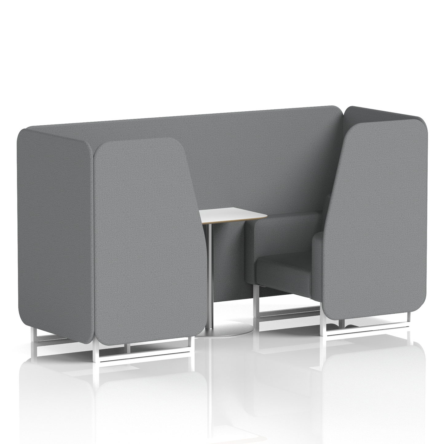 Brixworth Booth With White Table In Single Tone (Part 2)