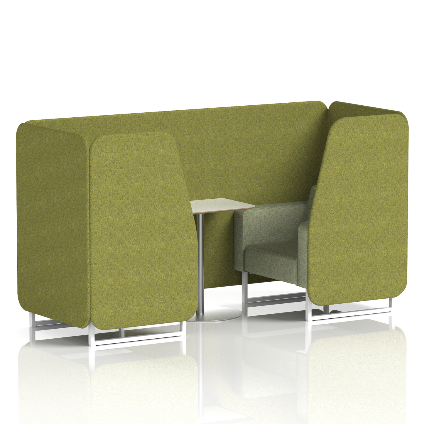 Brixworth Booth With White Table In Two Tone (Part 1)