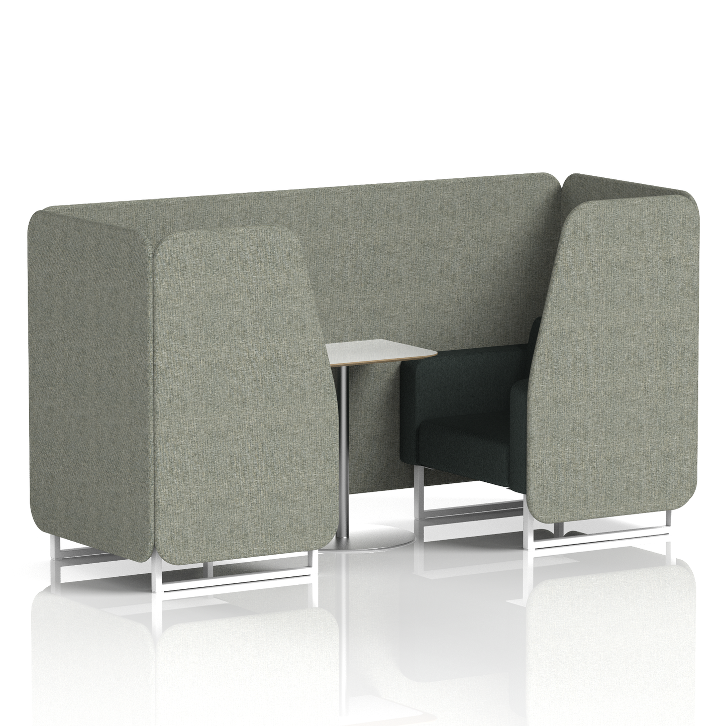 Brixworth Booth With White Table In Two Tone (Part 1)