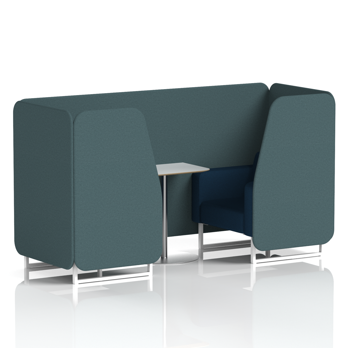 Brixworth Booth With White Table In Two Tone (Part 2)