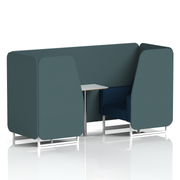 Brixworth Booth With White Table In Two Tone (Part 2)