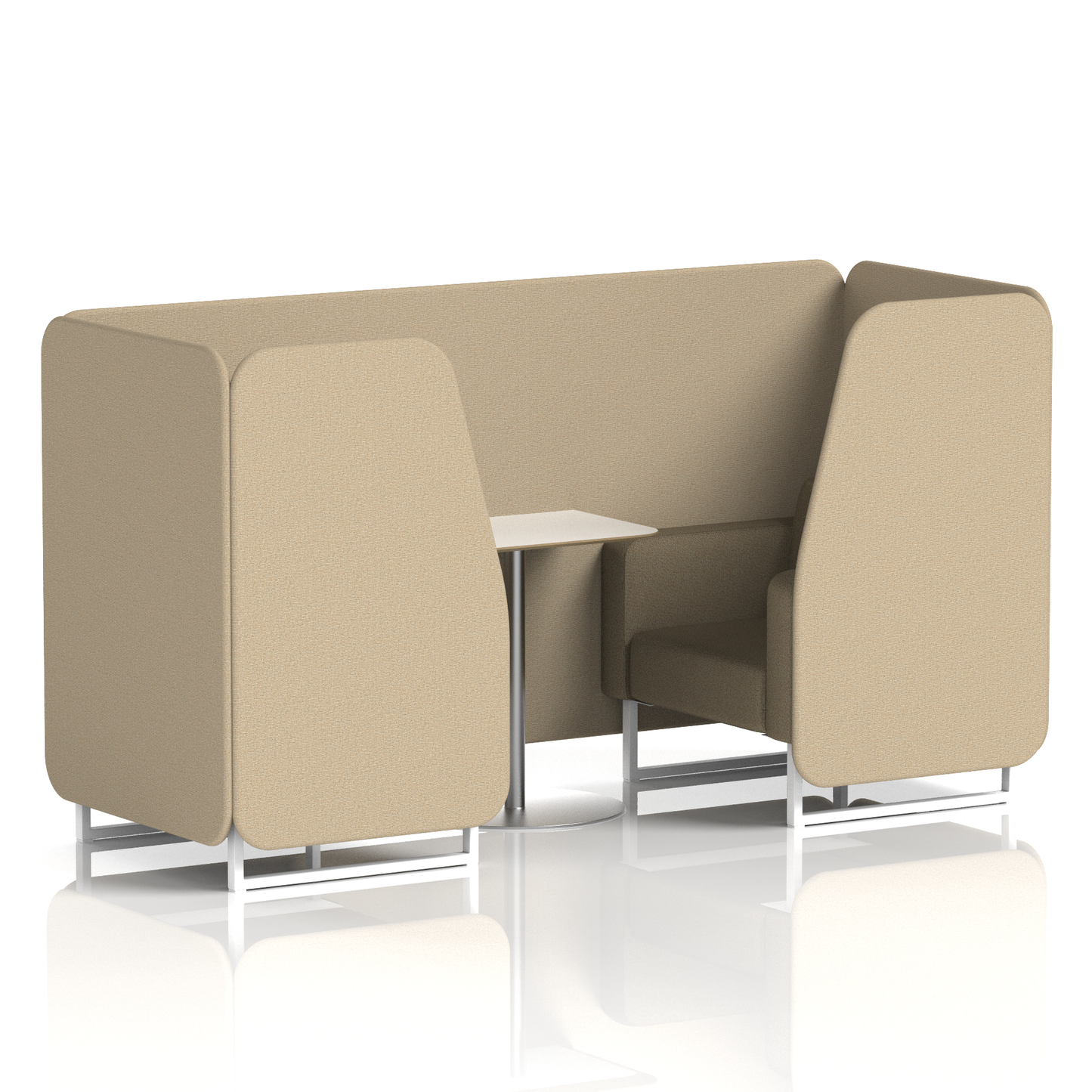 Brixworth Booth With White Table In Two Tone (Part 2)