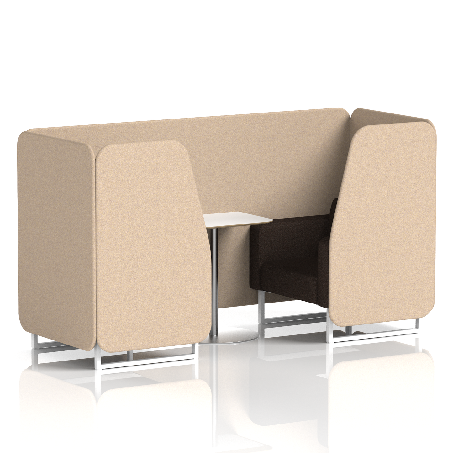 Brixworth Booth With White Table In Two Tone (Part 2)