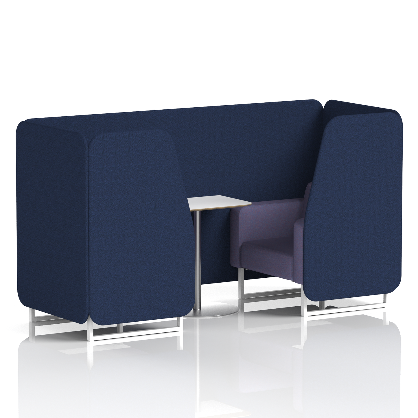 Brixworth Booth With White Table In Two Tone (Part 2)