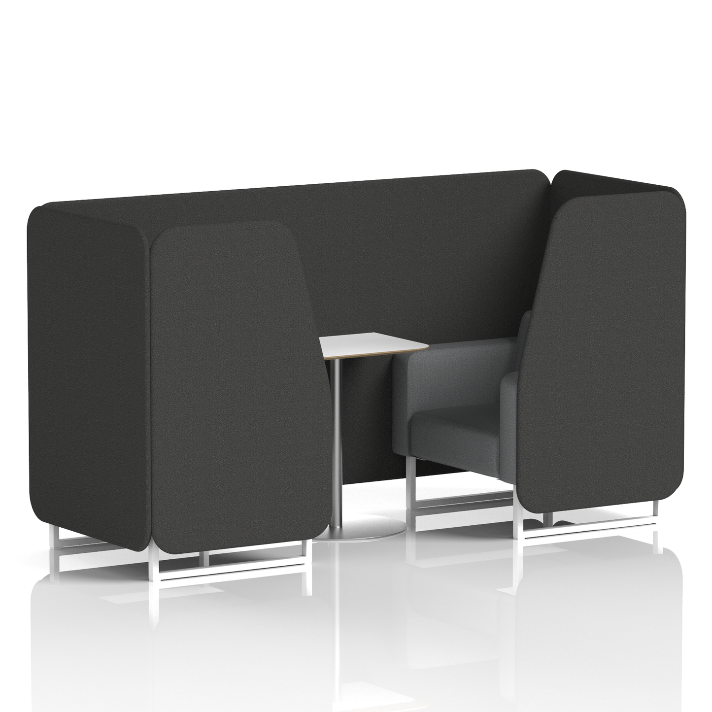 Brixworth Booth With White Table In Two Tone (Part 2)