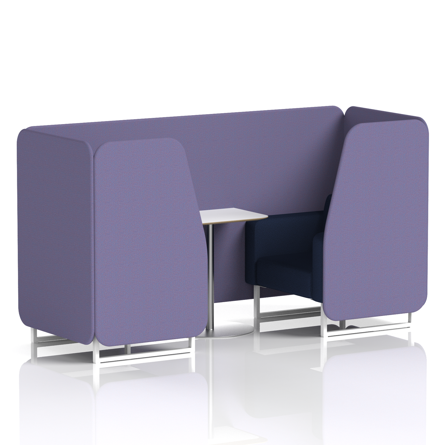 Brixworth Booth With White Table In Two Tone (Part 2)