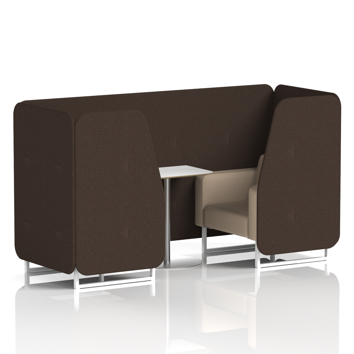 Brixworth Booth With White Table In Two Tone (Part 2)