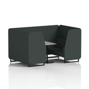 Brixworth Booth With Grey Table In Single Tone (Part 1)