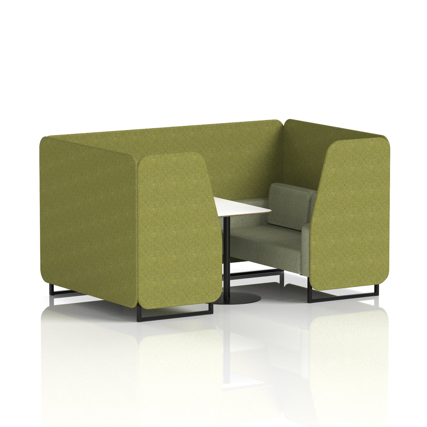 Brixworth Booth With White Table In Two Tone (Part 1)