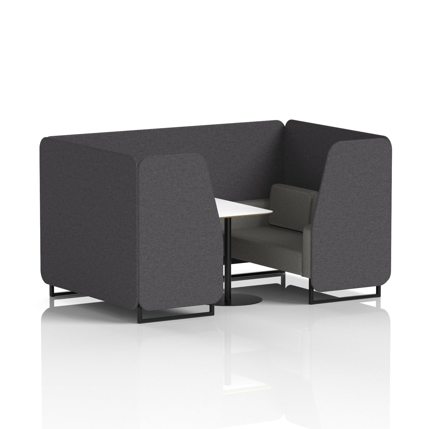 Brixworth Booth With White Table In Two Tone (Part 1)