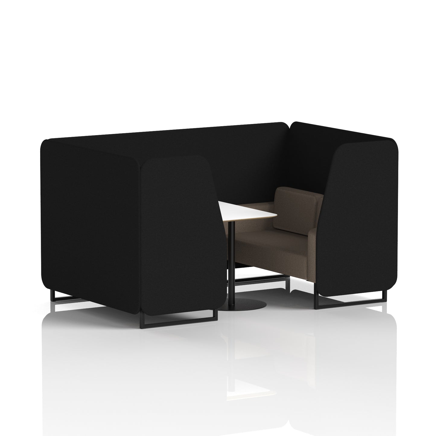 Brixworth Booth With White Table In Two Tone (Part 1)