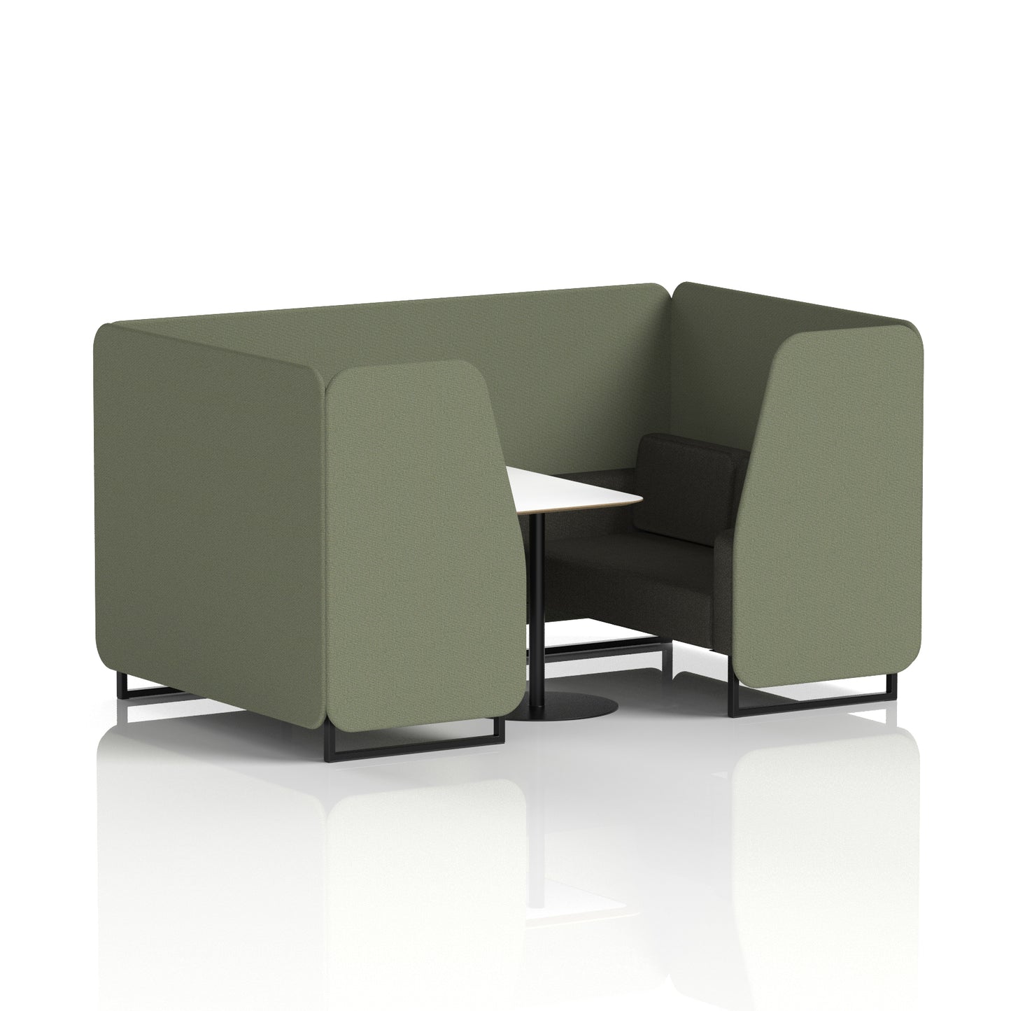 Brixworth Booth With White Table In Two Tone (Part 1)