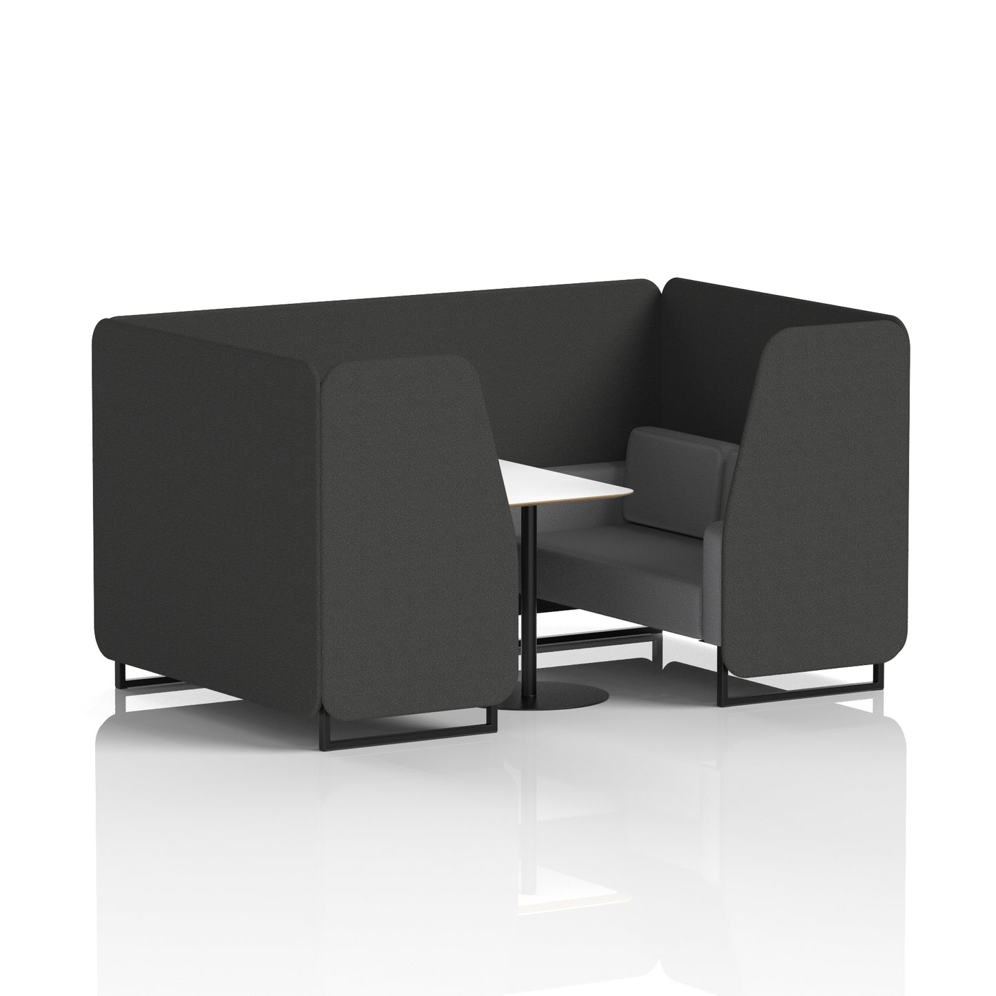 Brixworth Booth With White Table In Two Tone (Part 1)