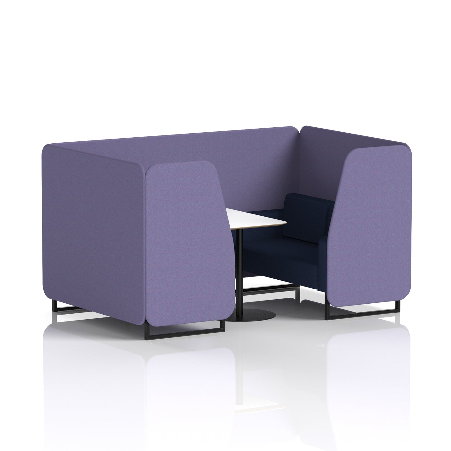 Brixworth Booth With White Table In Two Tone (Part 1)