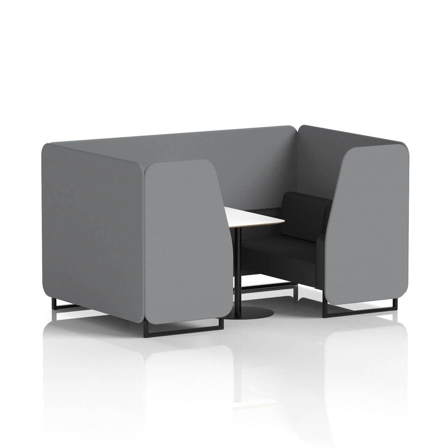 Brixworth Booth With White Table In Two Tone (Part 1)