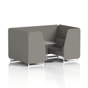 Brixworth Booth With Grey Table In Single Tone (Part 2)