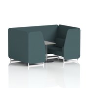 Brixworth Booth With Grey Table In Single Tone (Part 2)