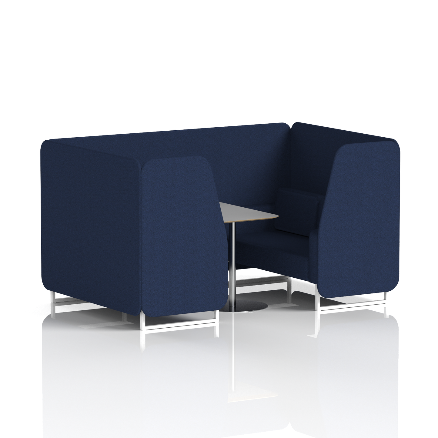 Brixworth Booth With Grey Table In Single Tone (Part 2)