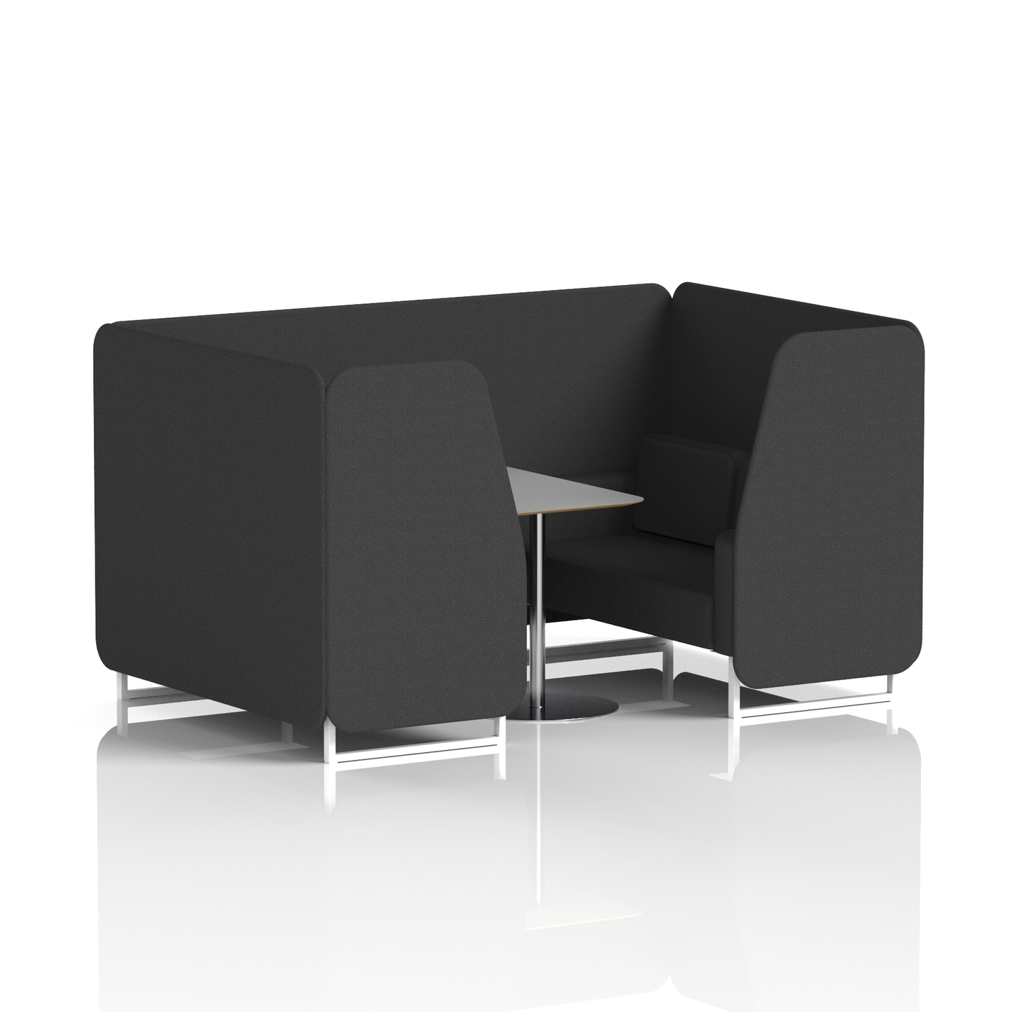 Brixworth Booth With Grey Table In Single Tone (Part 2)