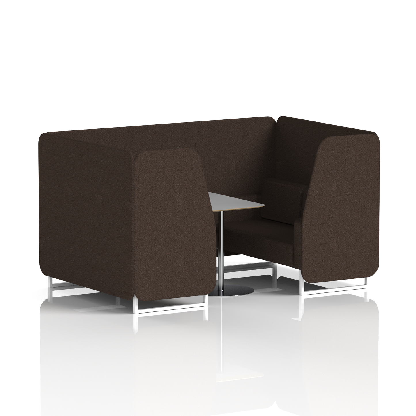 Brixworth Booth With Grey Table In Single Tone (Part 2)